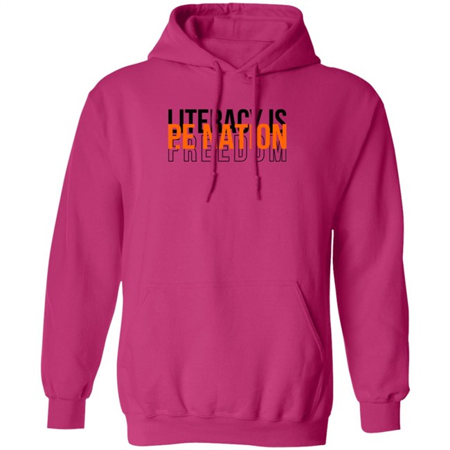 PE Nation Literacy Is Freedom T Shirt Lauren Phillips PE Nation Literacy Is Freedom T Shirt Lauren Phillips