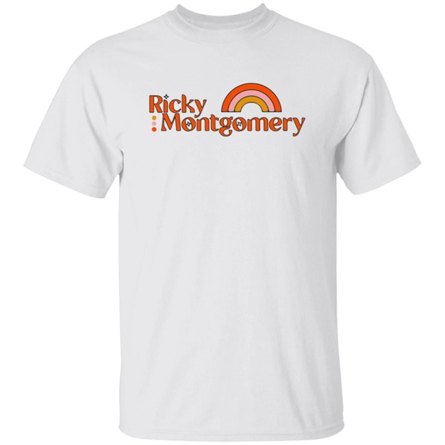 Ricky Montgomery Merch Rainbow Tee Shirt Ricky Montgomery Merch Rainbow Tee Shirt