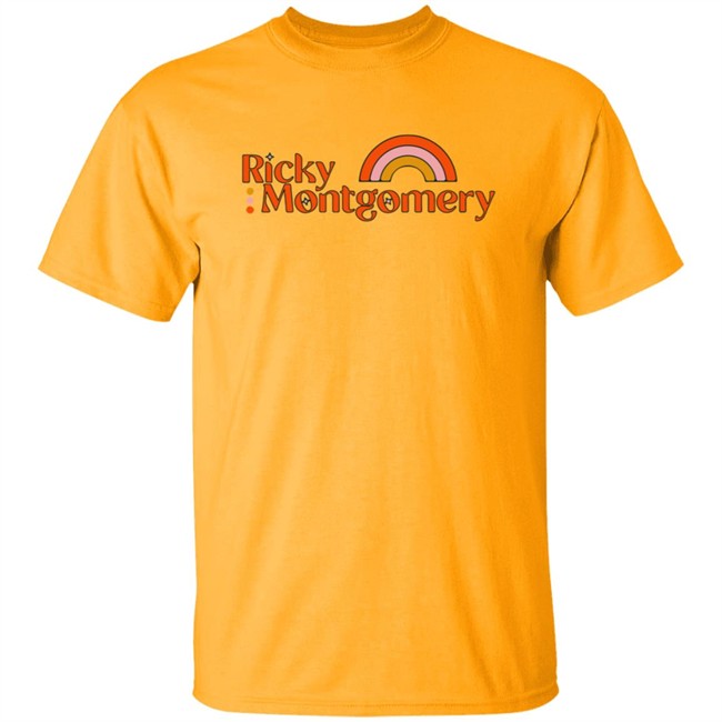 Ricky Montgomery Merch Rainbow Tee Shirt Ricky Montgomery Merch Rainbow Tee Shirt