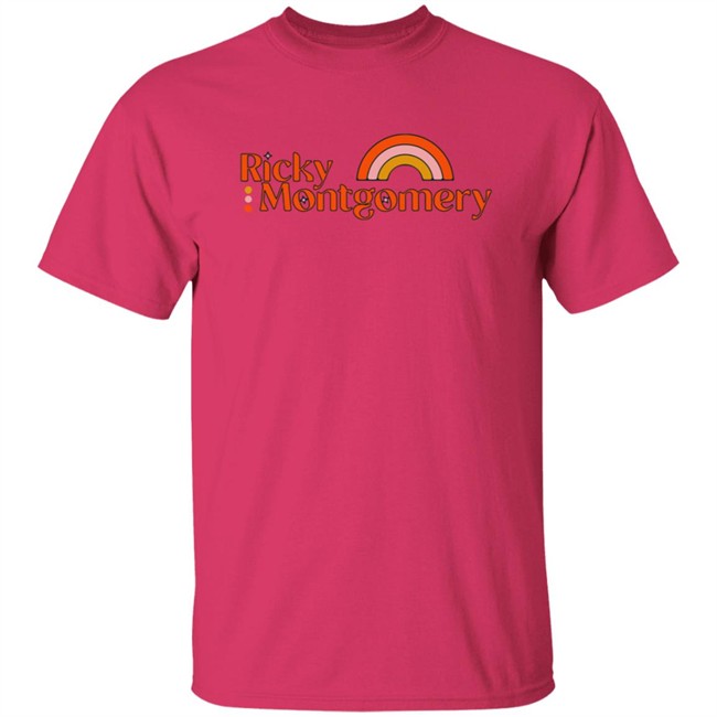 Ricky Montgomery Merch Rainbow Tee Shirt Ricky Montgomery Merch Rainbow Tee Shirt