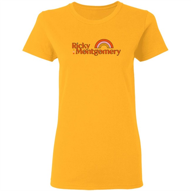 Ricky Montgomery Merch Rainbow Tee Shirt Ricky Montgomery Merch Rainbow Tee Shirt