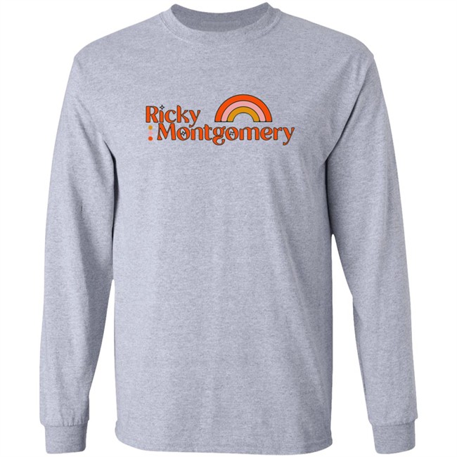 Ricky Montgomery Merch Rainbow Tee Shirt Ricky Montgomery Merch Rainbow Tee Shirt