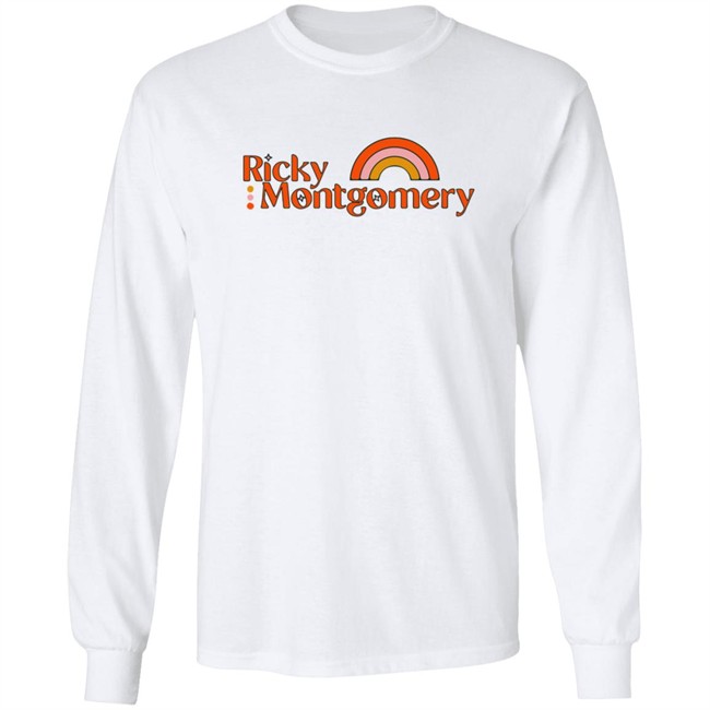 Ricky Montgomery Merch Rainbow Tee Shirt Ricky Montgomery Merch Rainbow Tee Shirt