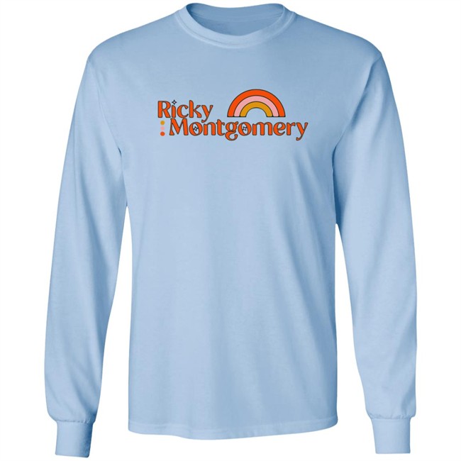 Ricky Montgomery Merch Rainbow Tee Shirt Ricky Montgomery Merch Rainbow Tee Shirt