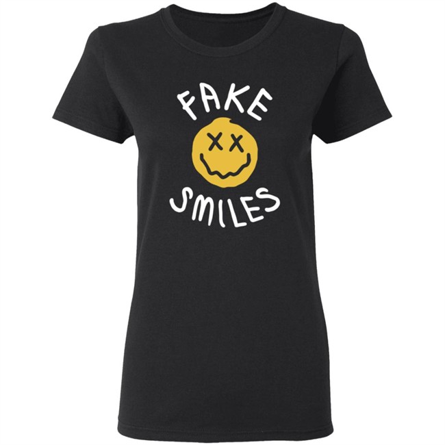 Phora Merch Fake Smiles Face Shirt Phora Merch Fake Smiles Face Shirt