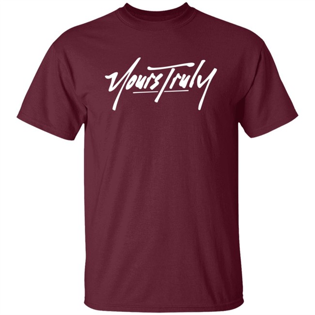 Phora Merch Yours Truly Logo Tee Shirt Phora Merch Yours Truly Logo Tee Shirt