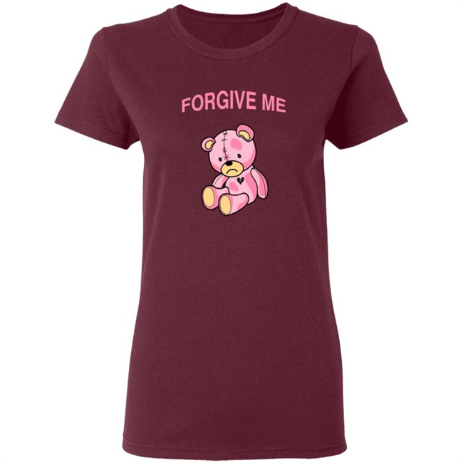 Phora Merch Forgive Me Pink Teddy Long Sleeve T Shirt Phora Merch Forgive Me Pink Teddy Long Sleeve T Shirt