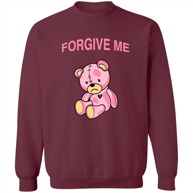 Phora Merch Forgive Me Pink Teddy Long Sleeve T Shirt Phora Merch Forgive Me Pink Teddy Long Sleeve T Shirt