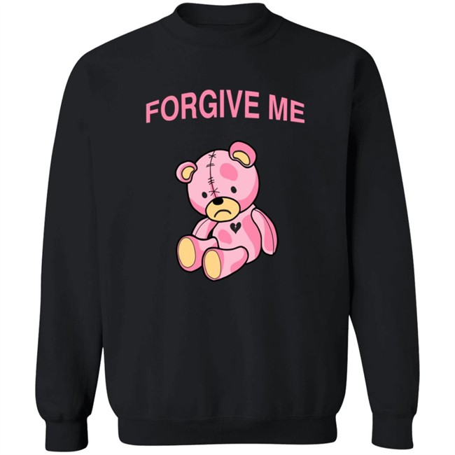 Phora Merch Forgive Me Pink Teddy Long Sleeve T Shirt Phora Merch Forgive Me Pink Teddy Long Sleeve T Shirt