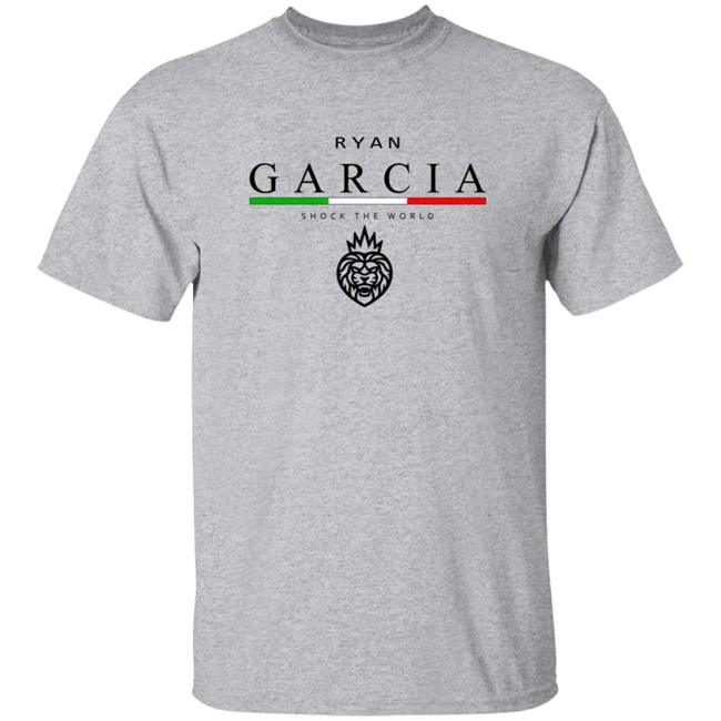 Ryan Garcia Merch The Heritage Collection Shirts Shock The World Ryan Garcia Merch The Heritage Collection Shirts Shock The World
