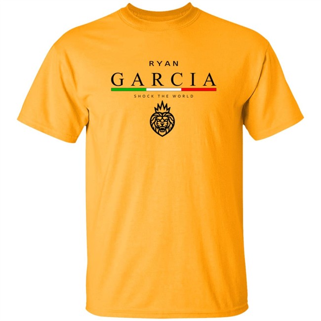 Ryan Garcia Merch The Heritage Collection Shirts Shock The World Ryan Garcia Merch The Heritage Collection Shirts Shock The World
