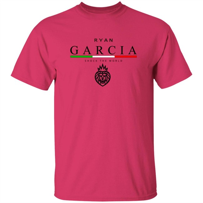 Ryan Garcia Merch The Heritage Collection Shirts Shock The World Ryan Garcia Merch The Heritage Collection Shirts Shock The World
