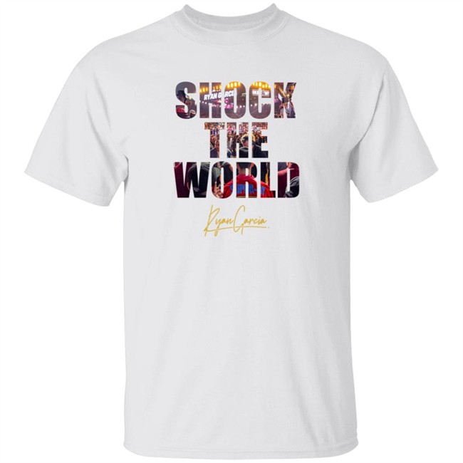 Ryan Garcia Merch Ring Walk Shirt Shock The World