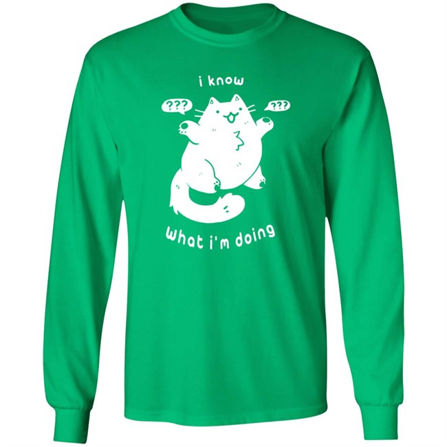 Crowlines Merch I Know What I'm Doing Clueless Cat T Shirt Crowlines Merch I Know What I'm Doing Clueless Cat T Shirt