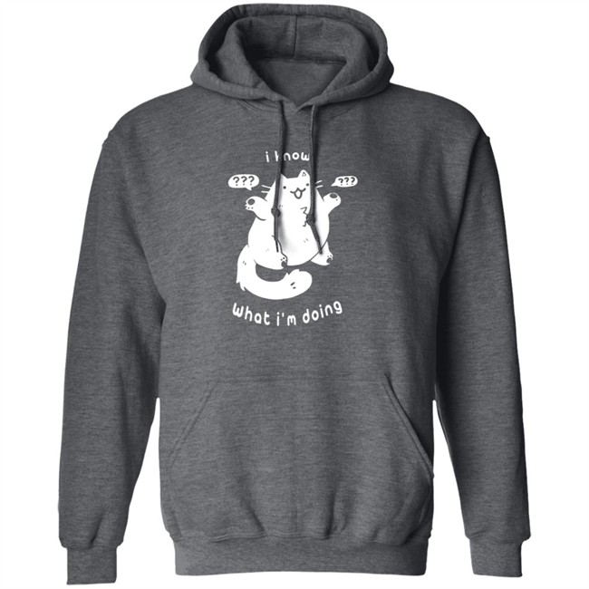 Crowlines Merch I Know What I'm Doing Clueless Cat T Shirt Crowlines Merch I Know What I'm Doing Clueless Cat T Shirt