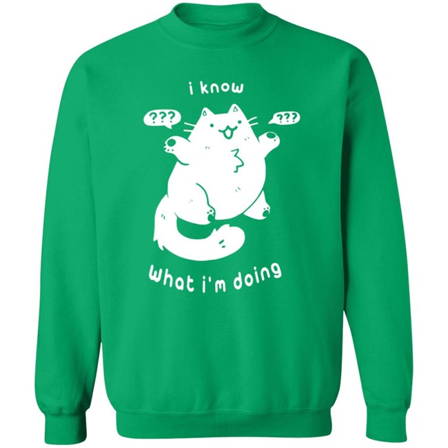 Crowlines Merch I Know What I'm Doing Clueless Cat T Shirt Crowlines Merch I Know What I'm Doing Clueless Cat T Shirt