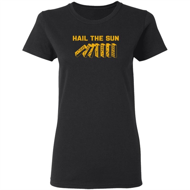 Hail The Sun Merch Domino Black Tee Shirt Hail The Sun Merch Domino Black Tee Shirt