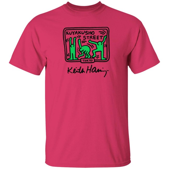 Uniqlo Merch Keith Haring Kuyakusho Street T Shirt Uniqlo Merch Keith Haring Kuyakusho Street T Shirt
