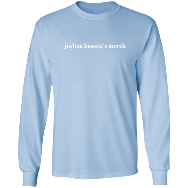 Joshua Bassett's Merch Hoodie Blue Joshua Bassett's Merch Hoodie Blue