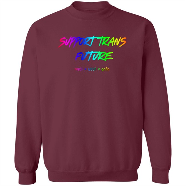 Gc2b Merch Support Trans Futures Rainbow T Shirt Hoodie Gc2b Merch Support Trans Futures Rainbow T Shirt Hoodie
