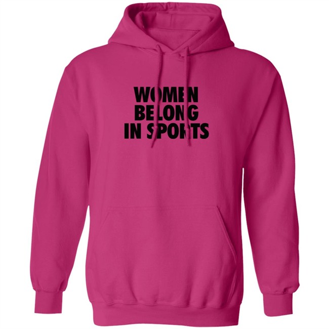 Jomboymedia Women Belong In Sports Hoodie Coach Trev T Shirt Jomboymedia Women Belong In Sports Hoodie Coach Trev T Shirt