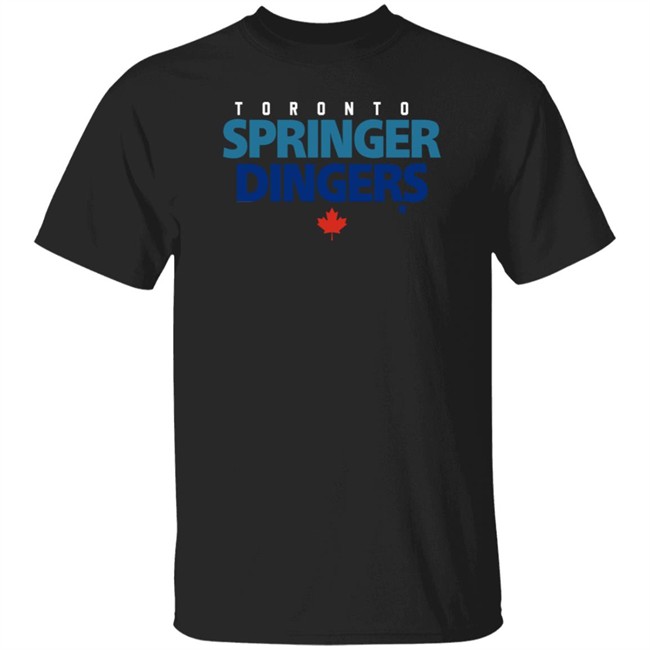 Toronto Springer Dingers Breakingt T Shirt Toronto Springer Dingers Breakingt T Shirt