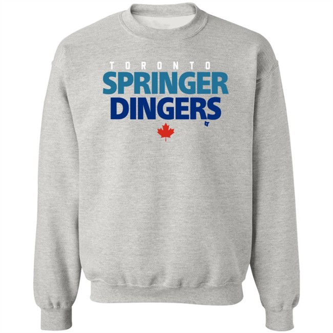 Toronto Springer Dingers Breakingt T Shirt Toronto Springer Dingers Breakingt T Shirt