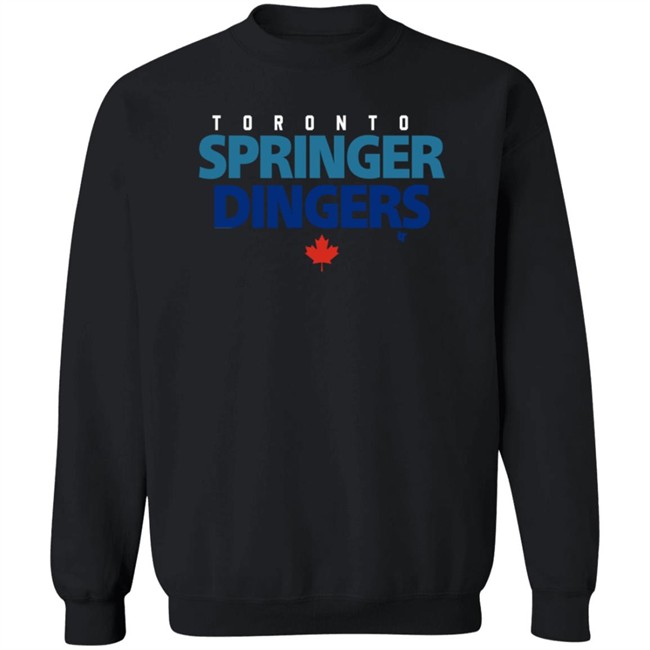Toronto Springer Dingers Breakingt T Shirt Toronto Springer Dingers Breakingt T Shirt