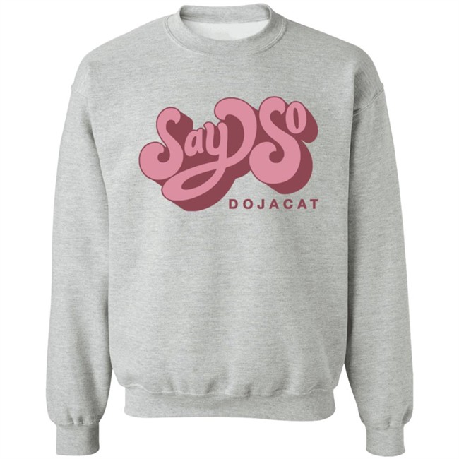 Doja Cat Merch Say So Tee Shirt White Doja Cat Merch Say So Tee Shirt White
