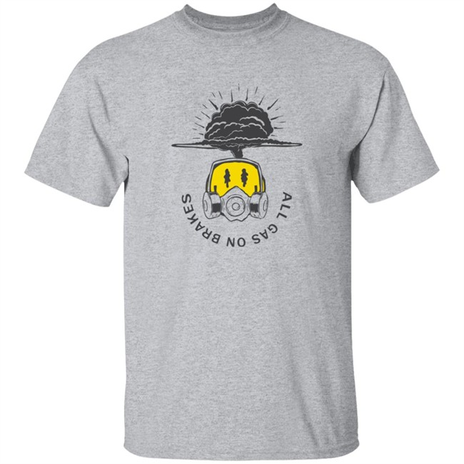 All Gas No Brakes Merch Smiley Mask Tee Shirt All Gas No Brakes Merch Smiley Mask Tee Shirt