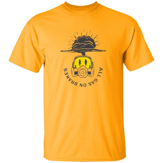 All Gas No Brakes Merch Smiley Mask Tee Shirt All Gas No Brakes Merch Smiley Mask Tee Shirt