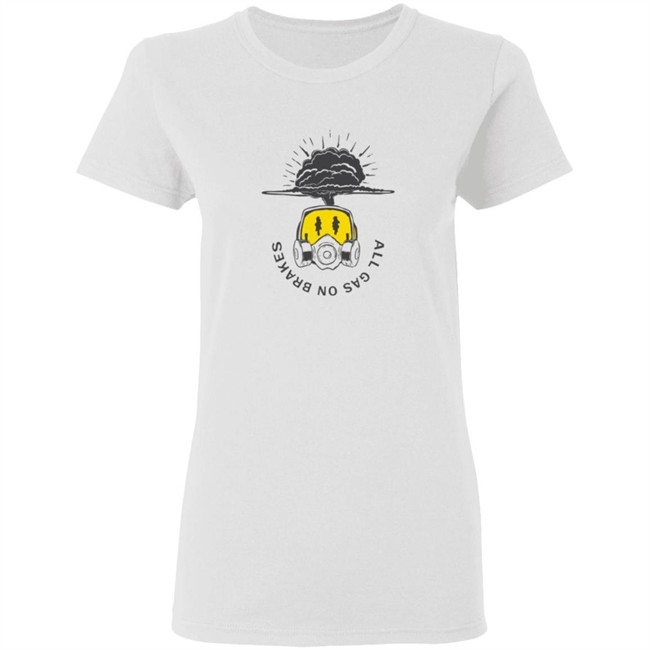All Gas No Brakes Merch Smiley Mask Tee Shirt All Gas No Brakes Merch Smiley Mask Tee Shirt