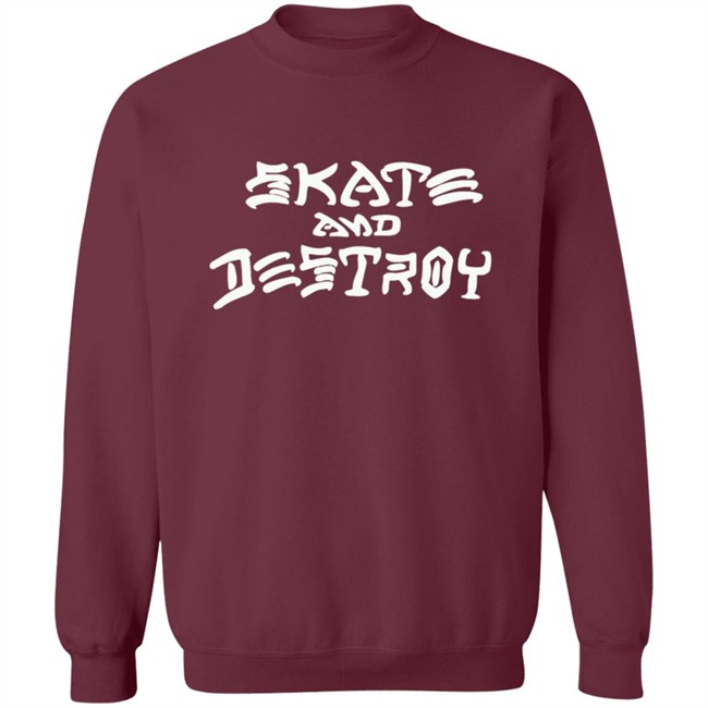 Thrasher Merch Skate And Destroy Hoodie Thrasher Merch Skate And Destroy Hoodie