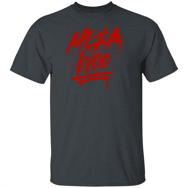 Anuel Aa Merch Mera Woo Black Shirt Anuel Aa Merch Mera Woo Black Shirt