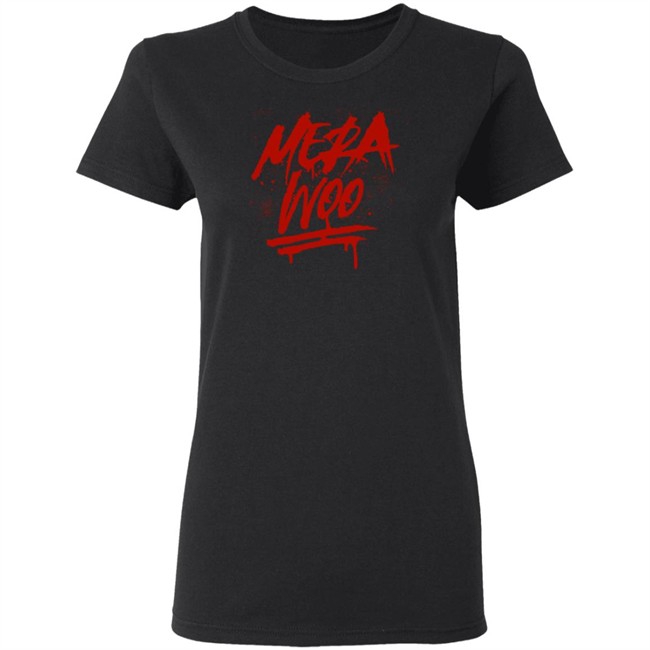 Anuel Aa Merch Mera Woo Black Shirt Anuel Aa Merch Mera Woo Black Shirt