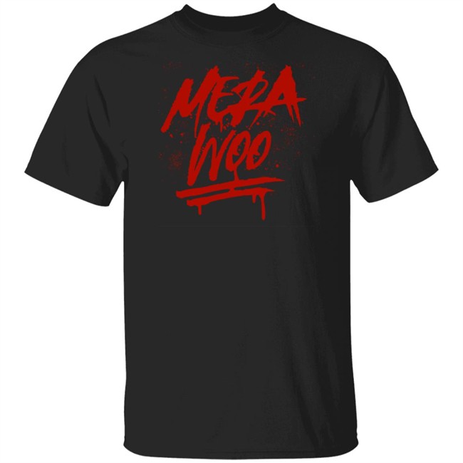 Anuel Aa Merch Mera Woo Black Shirt Anuel Aa Merch Mera Woo Black Shirt
