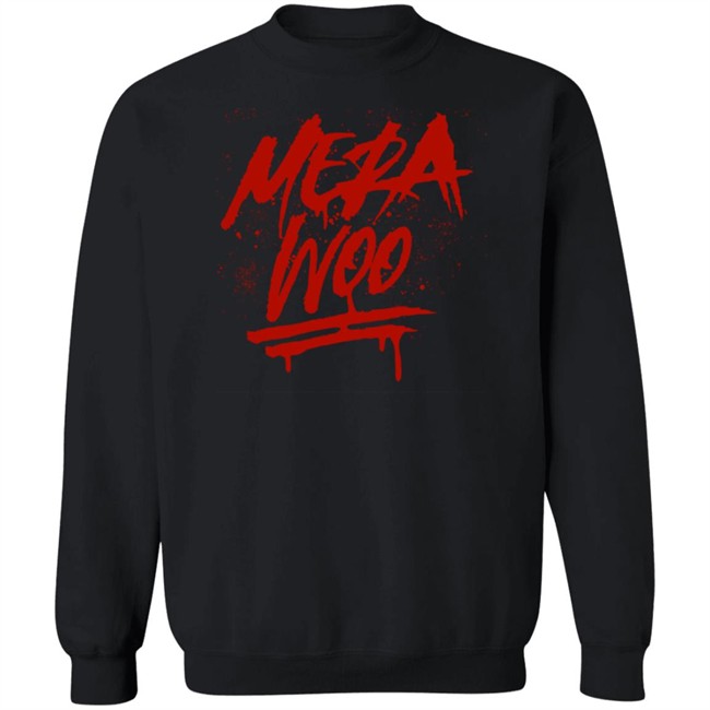 Anuel Aa Merch Mera Woo Black Shirt Anuel Aa Merch Mera Woo Black Shirt