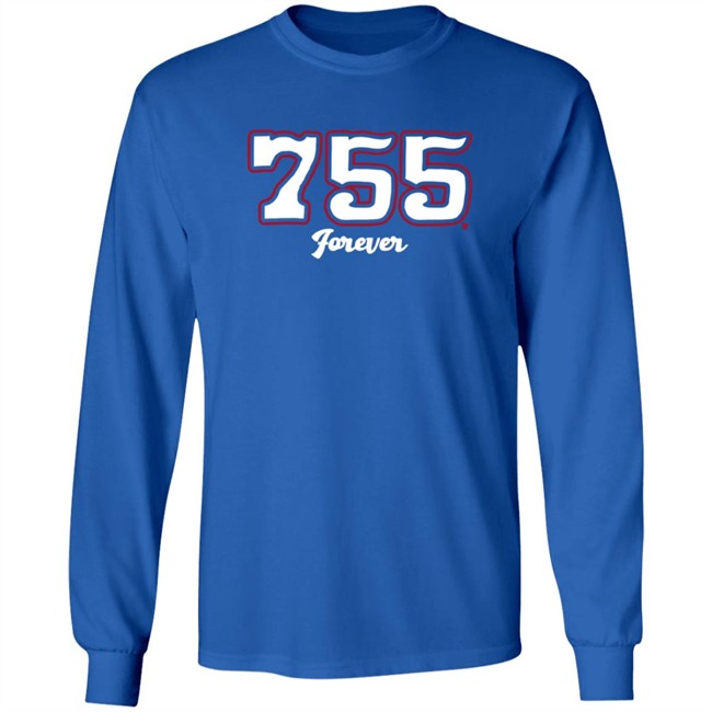 755 Forever Hank Aaron Breakingt Shirt 755 Forever Hank Aaron Breakingt Shirt