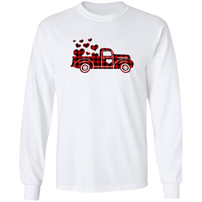 Personalized Red Truck Buffalo Plaid Shirt Personalized Red Truck Buffalo Plaid Shirt