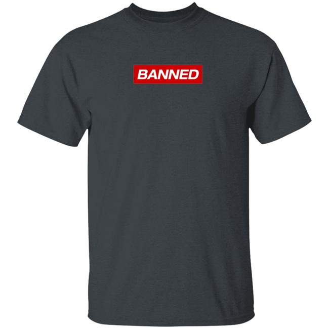 Crank Gameplays Merch Banned Tee Shirt Crank Gameplays Merch Banned Tee Shirt