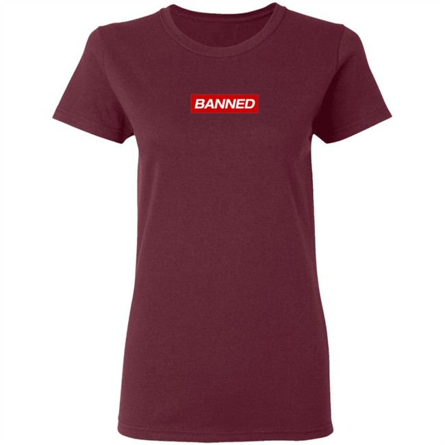 Crank Gameplays Merch Banned Tee Shirt Crank Gameplays Merch Banned Tee Shirt