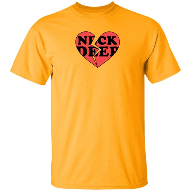 Neck Deep Merch Broken Heart T Shirt Neck Deep Merch Broken Heart T Shirt