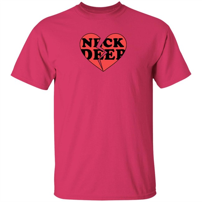 Neck Deep Merch Broken Heart T Shirt Neck Deep Merch Broken Heart T Shirt