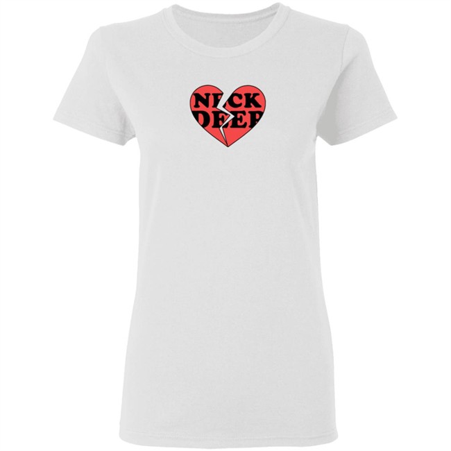 Neck Deep Merch Broken Heart T Shirt Neck Deep Merch Broken Heart T Shirt