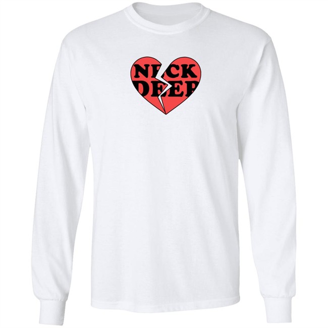 Neck Deep Merch Broken Heart T Shirt Neck Deep Merch Broken Heart T Shirt