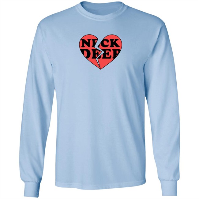 Neck Deep Merch Broken Heart T Shirt Neck Deep Merch Broken Heart T Shirt
