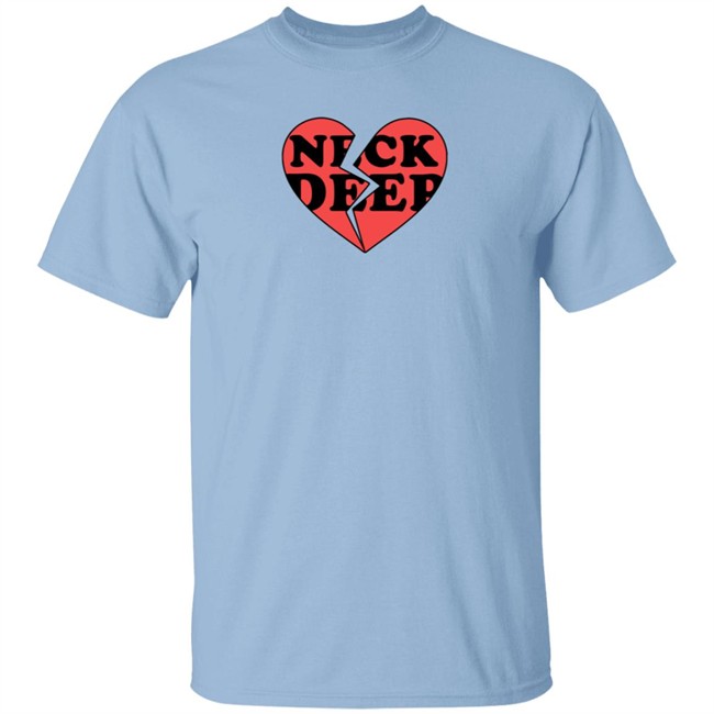 Neck Deep Merch Broken Heart T Shirt Neck Deep Merch Broken Heart T Shirt