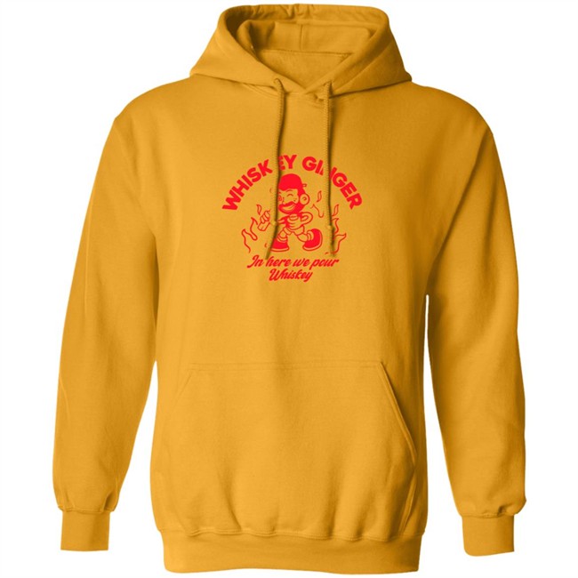 Bad Friends Andrew Santino In Here We Pour Whiskey Gold Tee Shirt Bad Friends Andrew Santino In Here We Pour Whiskey Gold Tee Shirt