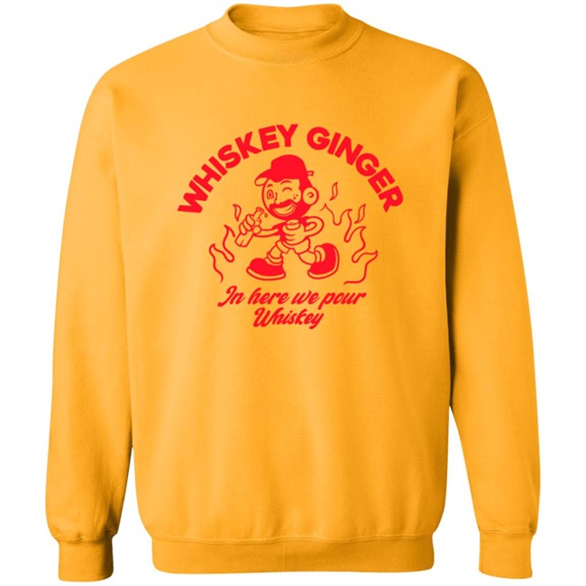 Bad Friends Andrew Santino In Here We Pour Whiskey Gold Tee Shirt Bad Friends Andrew Santino In Here We Pour Whiskey Gold Tee Shirt
