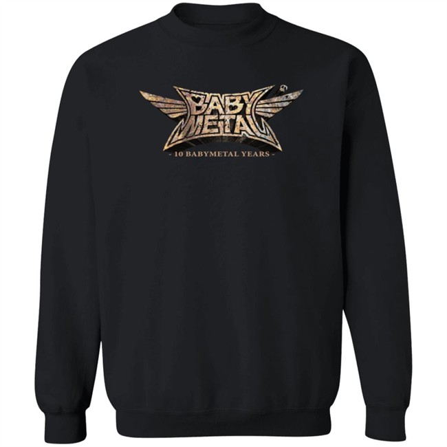 Babymetal Store 10 Babymetal Years Hoodie Babymetal Store 10 Babymetal Years Hoodie